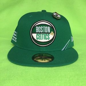 Modern Boston Celtics NBA Draft New Era Fitted Hat
